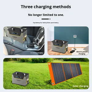 Batterie de secours portable 600W <span class=keywords><strong>pour</strong></span> <span class=keywords><strong>l</strong></span>'extérieur avec onde sinusoïdale pure <span class=keywords><strong>pour</strong></span> voiture, ordinateur portable, drone, camping et éclairage - Product Image 4