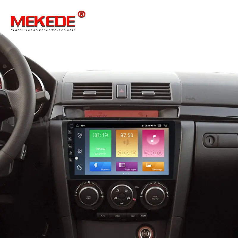 MEKEDE Android 10.0 IPS 4core Car Audio DVD Player for Mazda 3 2004-2009 GPS WIFI BT Radio System Video 1+16/4+64G Stereo