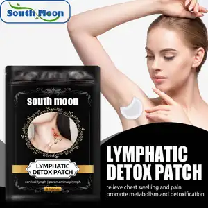 South Moon Herbal Extract Lymph Pads Medical Plaster Reduce Neck Armpit Swelling Lymphatic Detox Patch