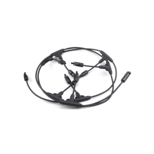 Conector Solar para Certificación, CC 1000V, Conexión en Y, Núcleo Único, Cobre Estañado, PC IP67, 4mm 6mm, Macho Hembra, PV004-XT1 - Product Image 2