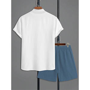 <span class=keywords><strong>Conjunto</strong></span> de camisa de vacaciones Hawaiana para <span class=keywords><strong>hombre</strong></span> de sublimación con diseños de impresión únicos pedidos mixtos aceptados Proveedor Dropshipping - Product Image 6