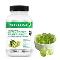 MEISHUBAO produzione Private Label perdita di peso dimagrante naturale Green Coffee Bean Softgels