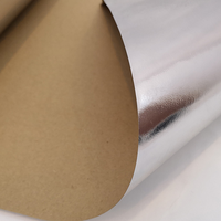 Papier kraft laminé imprimé personnalisé film d'emballage en feuille d'aluminium rouleaux de film d'emballage alimentaire automatique