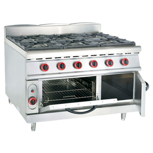 Direct Sale Commercial 304 Stainless Steel Gas Cooking <b>Range</b> Fierce Hotel Restaurant Cooktop for Bakery Winery Applications Cast - Product Image 2