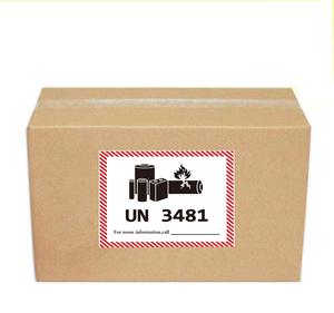 Nhãn Dán Vận Chuyển Pin Lithium Dính Tùy Chỉnh Nhãn Cảnh Báo UN3481 Nhãn Dán Vận Chuyển - Product Image 2