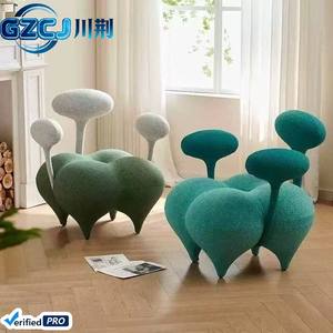 Sillón Infantil de Diseño Nórdico Creativo, de Forma Irregular, para una Persona, Moderno y Multifuncional para Sala de Estar - Product Image 4