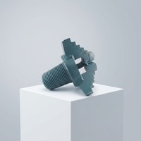 Nouvelle Trépaneuse Diamantée PDC de Haute Qualité 78mm 153mm 102mm, Outil de Tranchage 42CrMo, Trépan de Dragage pour Roches, Garantie 1 An