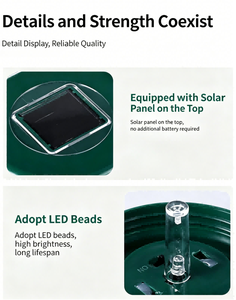 Trampa para <span class=keywords><strong>Avispas</strong></span> Solar LED Ecológica y No Tóxica, Trampa Reutilizable para Avispones para Jardín y Huerto - Product Image 4