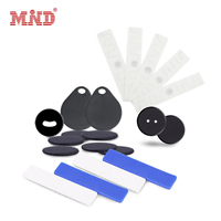 Étiquette RFID UHF textile lavable pour blanchisserie industrielle, résistante à 200 lavages pour le linge d'hôpital