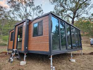 บ้านสำเร็จรูปพับได้ ขยายได้ โครงสร้างแข็งแรง ดูแลง่าย เหมาะสำหรับการอยู่อาศัยเคลื่อนที่ แคมป์ปิ้ง และแกลมปิ้ง - Product Image 2