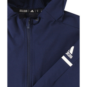 Sweat à capuche zippé Adidas pour femme, style crop top mignon, taille XS, col à capuche |   100% authentique - Product Image 4