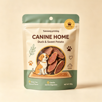 Sacs refermables personnalisés en nylon BOPP pour aliments pour animaux de compagnie, résistants à l'humidité, avec impression en héliogravure, pour friandises pour chiots et chatons