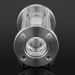Válvula de servicio de agua con brida y mirilla de plástico industrial tipo tuerca para indicador de flujo tubular - Product Image 4