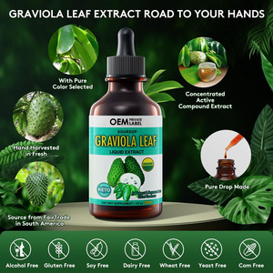 Ekstrak daun Graviola cairan organik, minyak esensial daun Guanabana, bantuan pernapasan, aviola, minyak sirsop - Product Image 4