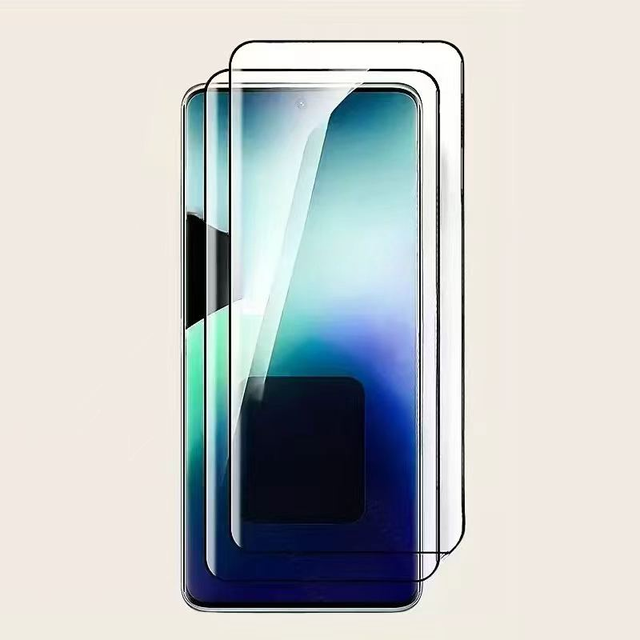 Premium 2.5D Smart Edge Tempered Glass Film High Definition Scratch Resistant Screen Guard for iPhone Samsung