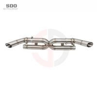 Tubos de Escape Rectos SD Catback para Porsche 911 991 991.1 3.8L 2012-2016, Escape de Acero Inoxidable de Alto Rendimiento Estilo H