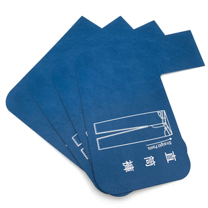 Dongguan Printing Factory Benutzer definierte Größe Taille Papier karte Neues Design Gefaltete Taille <span class=keywords><strong>Tag</strong></span> Denim <span class=keywords><strong>Blue</strong></span> <span class=keywords><strong>Tag</strong></span> für Jeans - Product Image 1