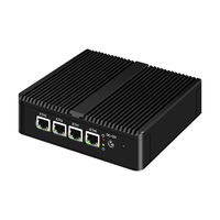 Precio bajo Best Seller Barebones Fanless Thin Client Micro Pcs Computadora industrial barata Intel Celeron N4000 Morefine Mini Pc