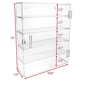 Boîte de présentation en acrylique protégée contre les UV, étui anti-poussière à assembler pour modèle <span class=keywords><strong>Lego</strong></span> et <span class=keywords><strong>figurine</strong></span> - Product Image 3