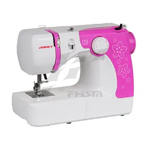 china mini household apparel machinery factory good price hot sale fh1212 Mutli-function button Holer domestic sewing machines