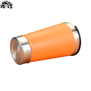 I boccali di birra in acciaio inossidabile a doppia parete da 20 once per bicchieri caldi e freddi da casa all'aperto sono dotati di apribottiglie di grande capacità - Product Image 2