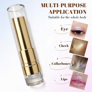 Stick Ombretto MultiCromatico Personalizzato OEM Fabbrica Cosmetica Tubo Placcato Oro Ombretto Camaleonte Etichetta Privata - Product Image 2