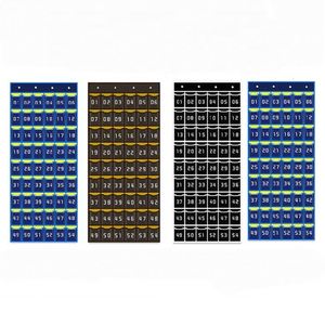 Organizador de Bolsillo para Teléfonos Celulares Oxford Personalizado de Fábrica para el Aula, con 54 Bolsillos - Product Image 3