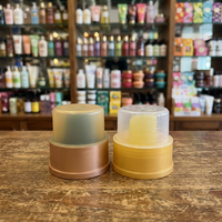 Bouchon à visser réutilisable en plastique anti-fuite avec bec verseur gradué pour les bouteilles de lessive