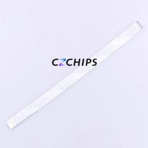 JS10A-16P-300-4-8 FFC Cable (Flexible Flat Cable) P=1mm Connector 16P 1mm 0.3mm Non-Inverting - Product Image 1