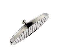 2025 Best-Selling Large ABS Plastic Rainshower Pommeau de douche Accessoires de robinet Fonction de pluie de surface plaquée pour les salles de bain