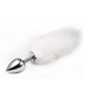 <span class=keywords><strong>Plug</strong></span> Anal Gold Fox Tail com Comprimento Variado - Product Image 5