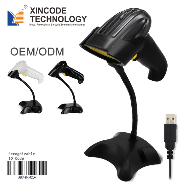 M-3100AT Hot Selling Portable Automatic Wired 1D Laser Barcode Scanner