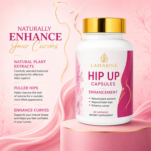 ผงสมุนไพรออร์แกนิกเสริมสะโพกและก้น LAMARINE สำหรับเพิ่มขนาดสะโพกและก้น - Product Image 2