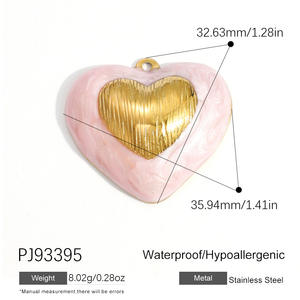 YML&Fashion Colgantes <span class=keywords><strong>de</strong></span> Medallón con Foto <span class=keywords><strong>de</strong></span> Gato y Corazón Floral Colorido, Chapados en Oro <span class=keywords><strong>de</strong></span> 18K, Dijes DIY, Joyería Hipoalergénica Impermeable - Product Image 5