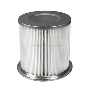 Flange type stainless steel dust removal filter Industrial Dust Fume Mist Collector Oval Filter Cartridge Air Filter