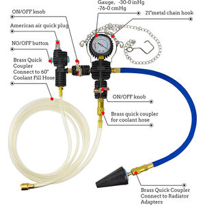 28 шт., универсальный автомобильный тестер давления радиатора - Product Image 3