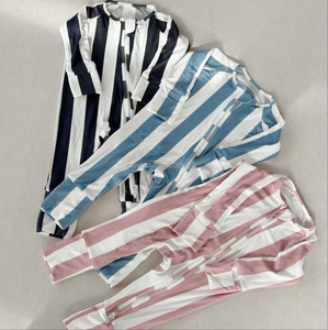 Pijama <span class=keywords><strong>de</strong></span> Bambú y Algodón con Estampado Personalizado, Suave y Transpirable, con Cierre <span class=keywords><strong>de</strong></span> Cremallera, para Bebé, con Cubrepiés - Product Image 4