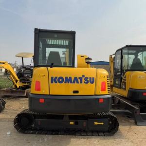 Miniexcavadora Usada Komatsu PC56 de 5.6 Toneladas, Excavadora Hidráulica Compacta de Orugas, Pocas Horas de Trabajo, 100% Original de Japón - Product Image 2