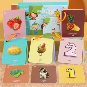 Bán Buôn Chất Lượng Cao Tùy Chỉnh Bé Trung Quốc Thẻ <span class=keywords><strong>Flash</strong></span> Nhận Thức Trò Chơi Mầm Non Giáo Dục Học Tập Quà Tặng Đồ Chơi Cho Bé Trai Cô Gái - Product Image 2