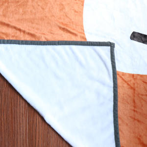 Venta explosiva Nuevo diseñador pequeño MOQ entrega rápida Tortilla Manta Logotipo personalizado Impresión digital franela polar Pizza Manta - Product Image 2