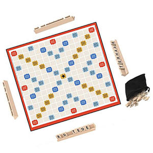 Ultieme Opvouwbare Familie En Vrienden Verzamelen Woordspel Boost Denkkracht En Engels Vocabulaire Scrabbles Bordspel - Product Image 1