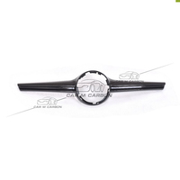 Cadre de calandre en fibre de carbone style B pour Mercedes Classe C W205 C63 C63S, modèle 2014, pièce de rechange pour carrosserie automobile, grille moyenne