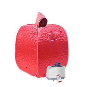 تصميم حديث قابل للطي محمول غرفة ساونا بخار مبللة خيمة ساونا مع لوحة تحكم صندوق بخار منزلي - Product Image 1