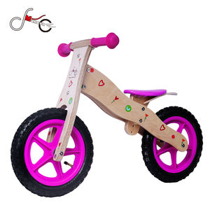 Bicicletta in Legno Senza Pedali da 12 Pollici <span class=keywords><strong>Giocattolo</strong></span> Principessa per Bambina Prima <span class=keywords><strong>Bici</strong></span> per Bambina - Product Image 2