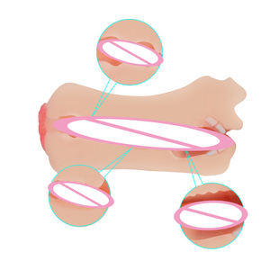 Masturbateur masculin GF MM-351, vagin réaliste, anal, silicone, chatte, jouets érotiques pour adultes, jouets sexuels pour hommes, machine de masturbation - Product Image 5