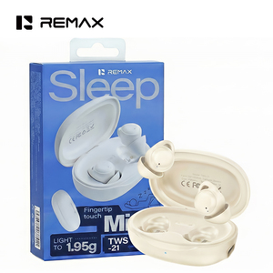 Remax Petits <span class=keywords><strong>écouteur</strong></span>s pour dormir, <span class=keywords><strong>écouteur</strong></span>s pour dormir sur le côté, <span class=keywords><strong>écouteur</strong></span>s intra-auriculaires sans fil Bluetooth 6.0, <span class=keywords><strong>écouteur</strong></span>s pour dormir sur le côté pour les dormeurs latéraux - Product Image 1