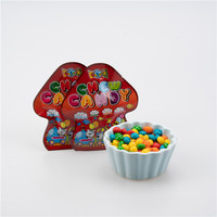 Flacon de bonbons à mâcher, usine professionnelle, confiserie, OEM, ODM, emballage de champignons, vernis, confiserie, bonbons
