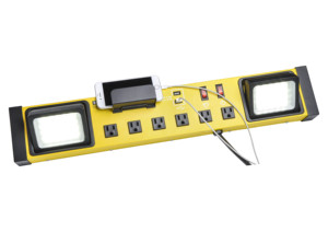 6 Outlet Metal Protector contra sobretensiones, diseño resistente, regleta con 90 julios ETL - Product Image 6