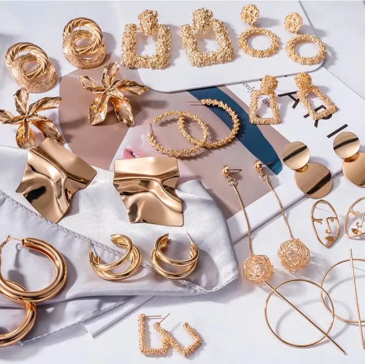 Женские серьги-кольца с жемчугом, большие геометрические серьги-подвески из металла с золотым покрытием, модные серьги, ювелирные изделия, аксессуары, 2021
