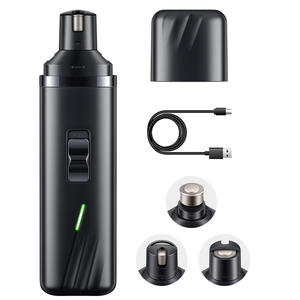 Cortauñas Eléctrico para Mascotas M5, Recargable por USB, Herramienta de Cuidado de Uñas para Perros y Gatos, Plástico Blanco - Product Image 2